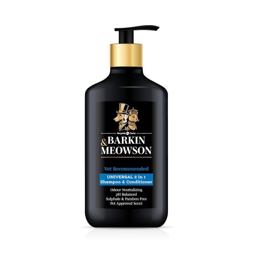 Шампоан и балсам за кучета и котки - Barkin & Meowson Universal Shampoo & Conditioner (350 мл)