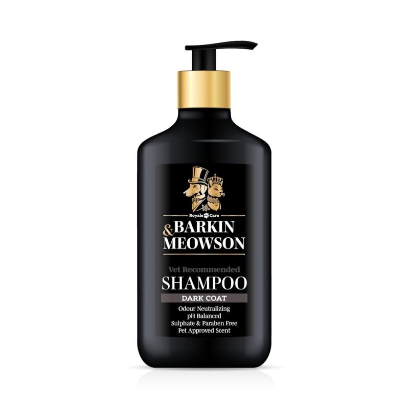 Шампоан за кучета с черна козина Barkin & Meowson Dark Coat Shampoo (350 мл) - шампоан за кучета с тъмна козина