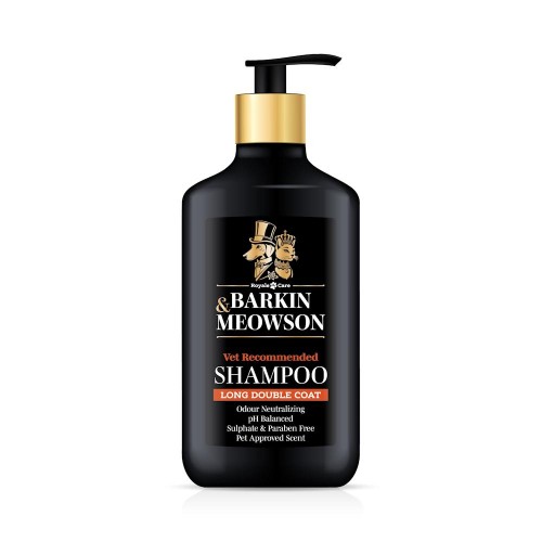 Шампоан за дългокосмести кучета с подкосъм - Barkin & Meowson Long Double Coat Shampoo (350 мл)