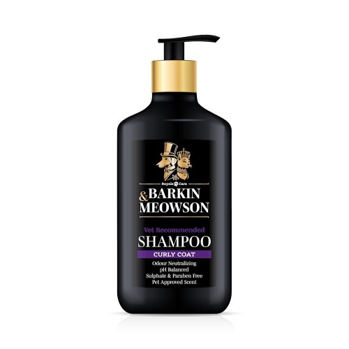 Шампоан за кучета с къдрава козина - Barkin & Meowson Curly Coat Shampoo (350 мл)