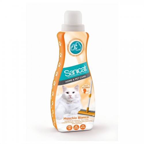 Препарат за премахване на котешка миризма Sanicat Muschio Bianco – 1 л.