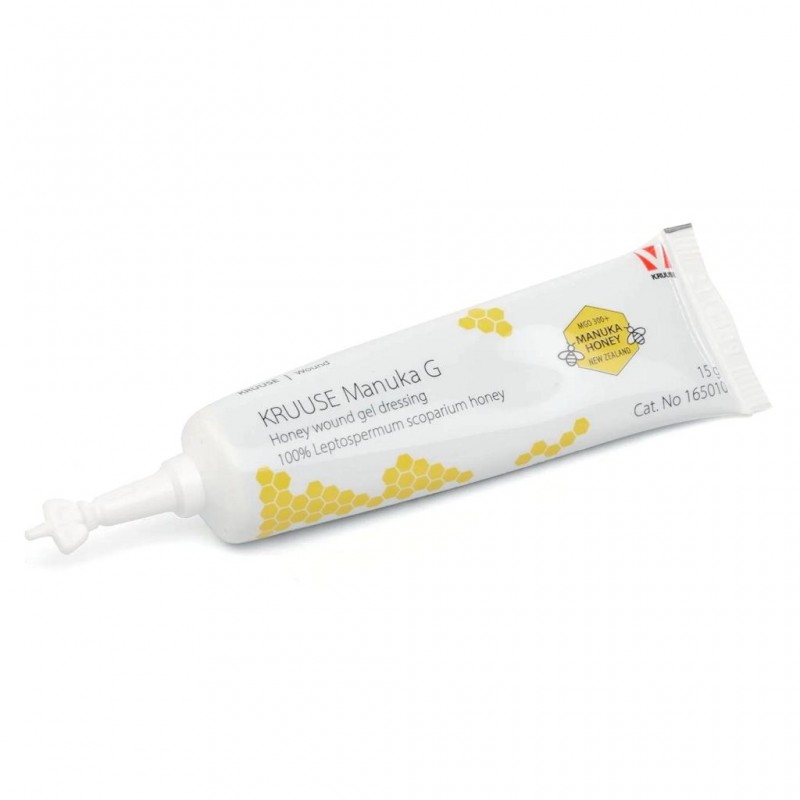 Kruuse Manuka G - медицински гел за рани с мед от Манука (15 г)