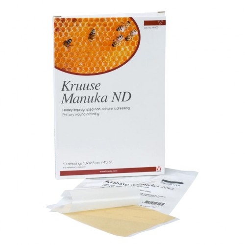 Kruuse Manuka ND - незалепваща превръзка с мед от Манука (10x12.5 см / 1 бр.)
