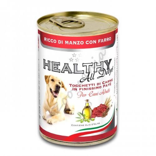 Healthy All days Dog "Говеждо със спелта"