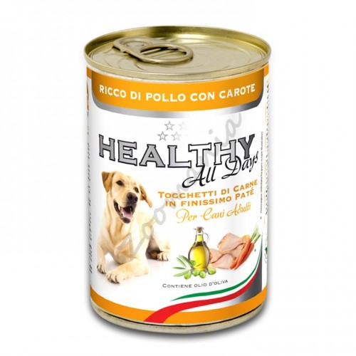 Healthy All days Dog "Пиле с моркови"