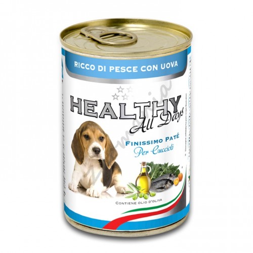 Healthy All days Puppy "Риба с яйца"