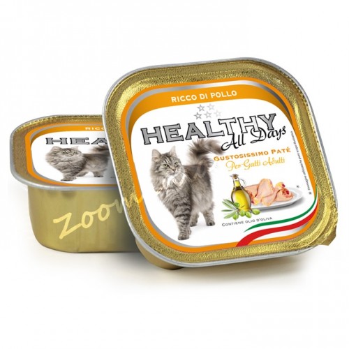 Пауч за котки - Healthy All days Cat "Пилешко"