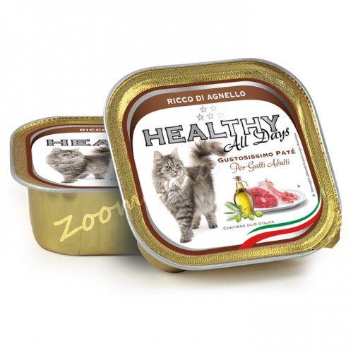 Пауч за котки - Healthy All days Cat "Агнешко"